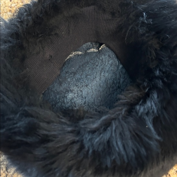 Sheepskin mouton Russian fur hat - Picture 5 of 5
